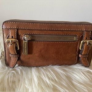 Michael Kors Genuine Leather Wallet Brown